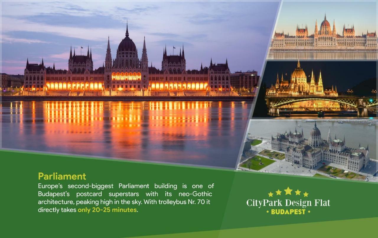 Citypark Design Flat Budapest Extérieur photo