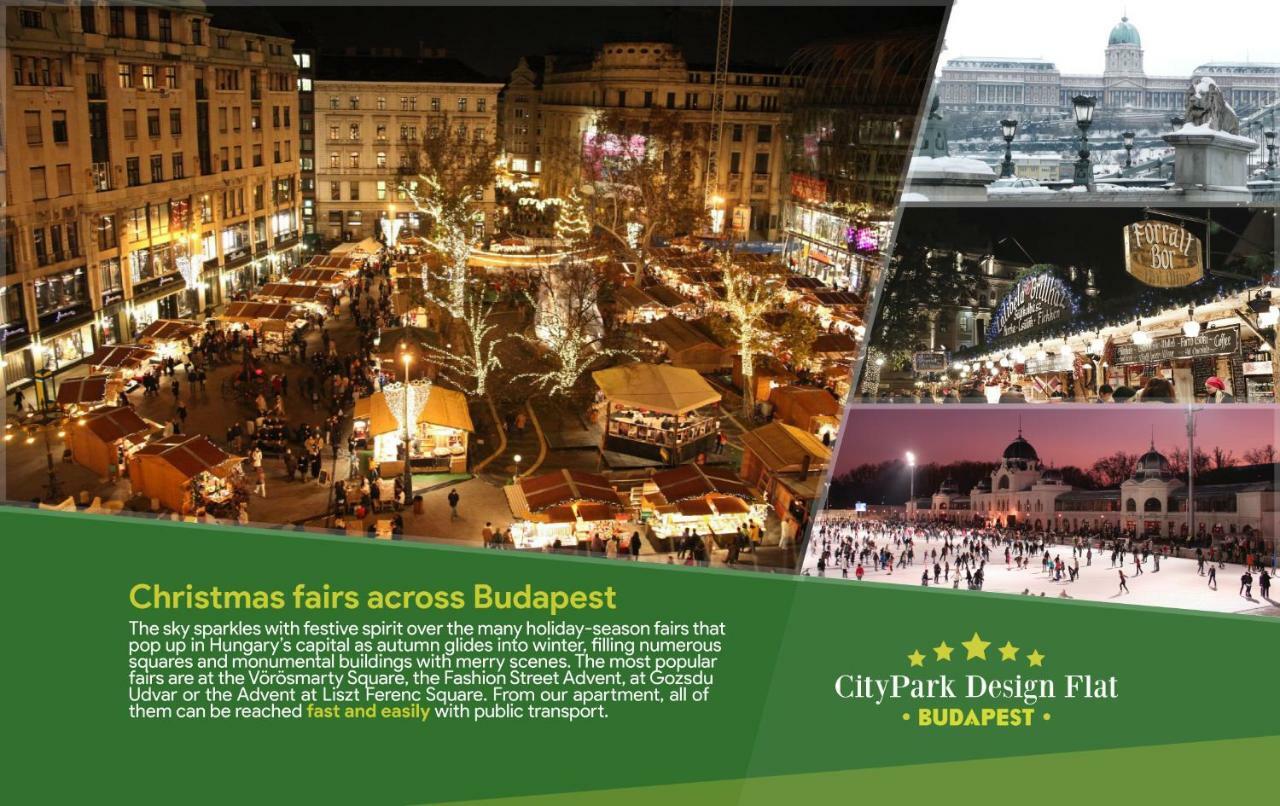Citypark Design Flat Budapest Extérieur photo